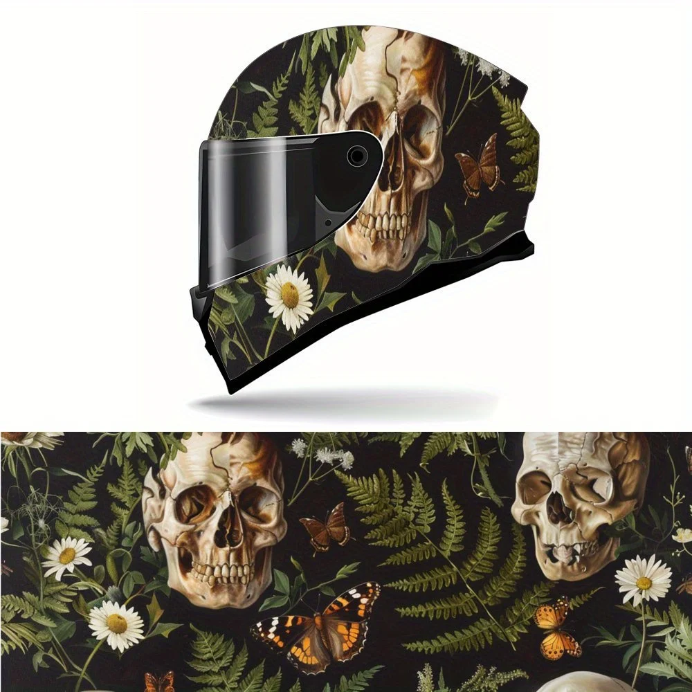 Dark Nature PVC Motorcycle Helmet Vinyl Wrap, Self-Adhesive Waterproof Sticker, Anti-Scratch Decorative Film for Full Face Helme
Dark Nature PVC Motorcycle Helmet Vinyl Wrap, Self-Adhesive Waterproof Sticker, Anti-Scratch Decorative Film for Full Face Helme