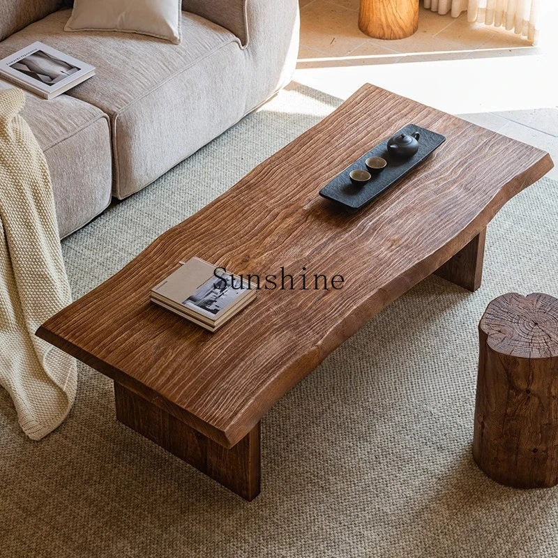 Retro solid wood special-shaped tea table living room old bed and breakfast hotel tatami
Retro solid wood special-shaped tea table living room old bed and breakfast hotel tatami