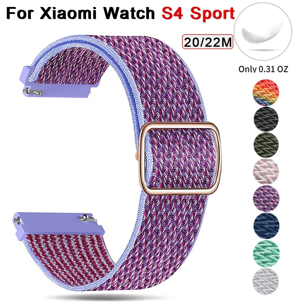 Аксессуары для ремешка Xiaomi Watch S4, дышащая нейлоновая спортивная петля Correa, сменный браслет для часов Xiaomi S3/S2/S1, браслет
Аксессуары для ремешка Xiaomi Watch S4, дышащая нейлоновая спортивная петля Correa, сменный браслет для часов Xiaomi S3/S2/S1, браслет