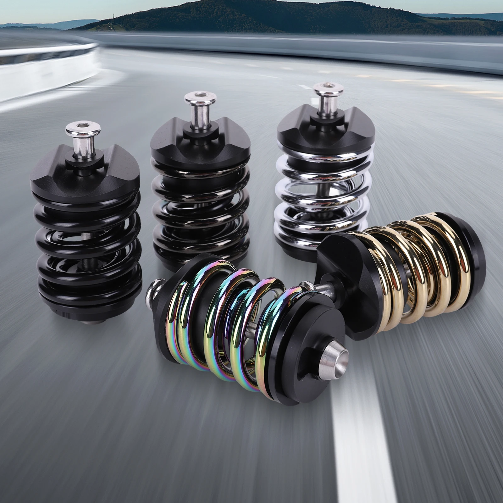 Bicycle Rear Shock Absorber Lightweight Heavy Duty Bike Spring Suspension Accessories Non-Deformed for Java Neo Folding Bike
Bicycle Rear Shock Absorber Lightweight Heavy Duty Bike Spring Suspension Accessories Non-Deformed for Java Neo Folding Bike