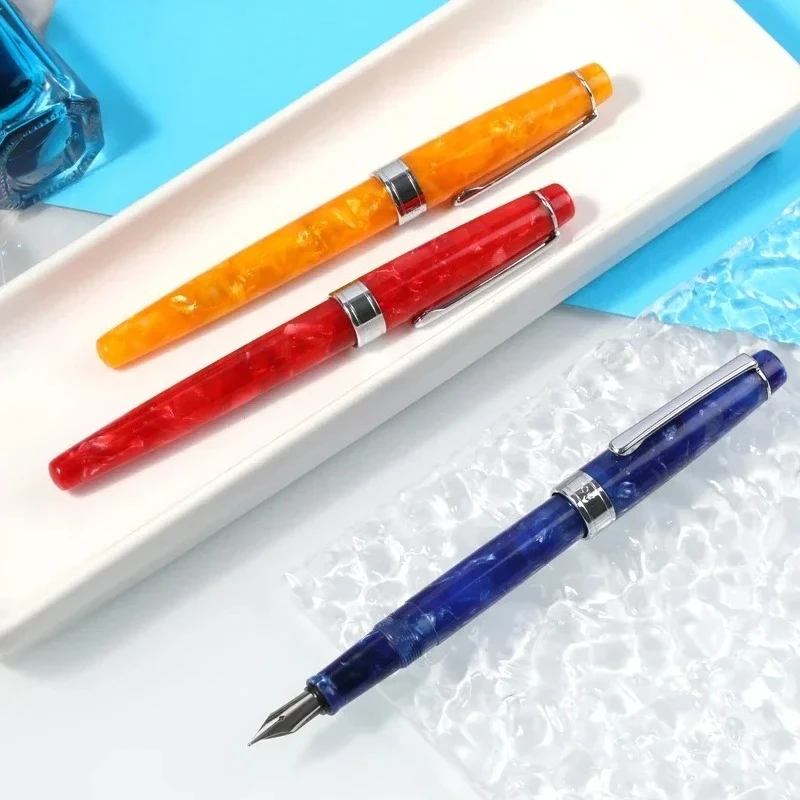 LORELEI 2006 Acrylic Fountain Pen Transparent Ink Pen Iridium EF/F 0.38/0.5mm Writing Gift For Business Office Home School
LORELEI 2006 Acrylic Fountain Pen Transparent Ink Pen Iridium EF/F 0.38/0.5mm Writing Gift For Business Office Home School