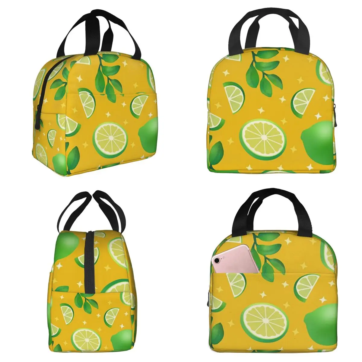 Cartoon Fruit Watermelon Cherry And Pineapples Insulated Lunch Bag Cooler Thermal Food Box Tote Portable Lunch Boxes Container
Cartoon Fruit Watermelon Cherry And Pineapples Insulated Lunch Bag Cooler Thermal Food Box Tote Portable Lunch Boxes Container