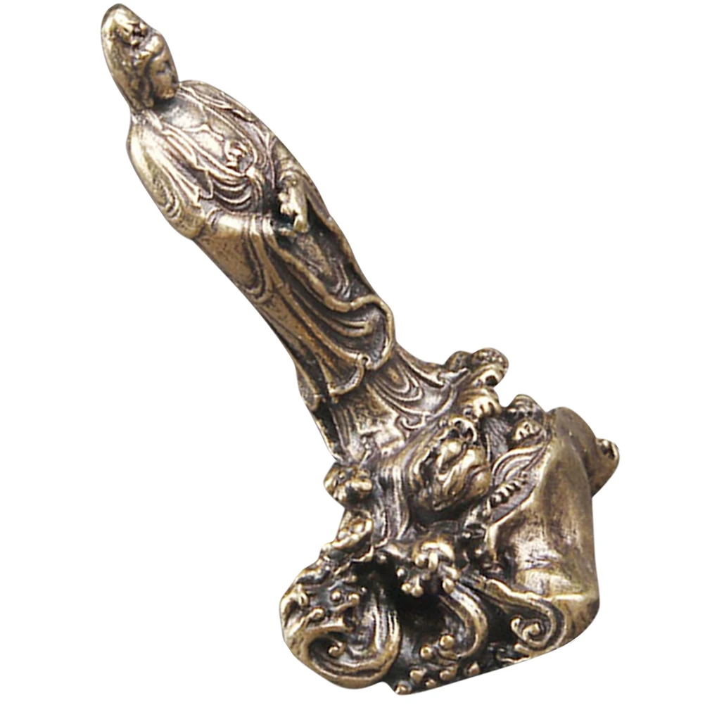 Brass Vintage Small Statue Retro Balcony Bedroom Garden Temple Delicate Table Brass Retro Statue Home Decor Outdoor Decor
Brass Vintage Small Statue Retro Balcony Bedroom Garden Temple Delicate Table Brass Retro Statue Home Decor Outdoor Decor