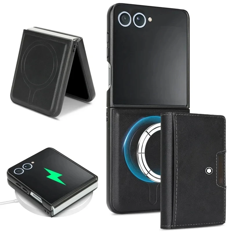 High Quality Business Strong Magnetic Card Holder Leather Phone Case For Samsung Galaxy Z Flip 7 6 5 4 3 Mon Sle Protector Cover
High Quality Business Strong Magnetic Card Holder Leather Phone Case For Samsung Galaxy Z Flip 7 6 5 4 3 Mon Sle Protector Cover