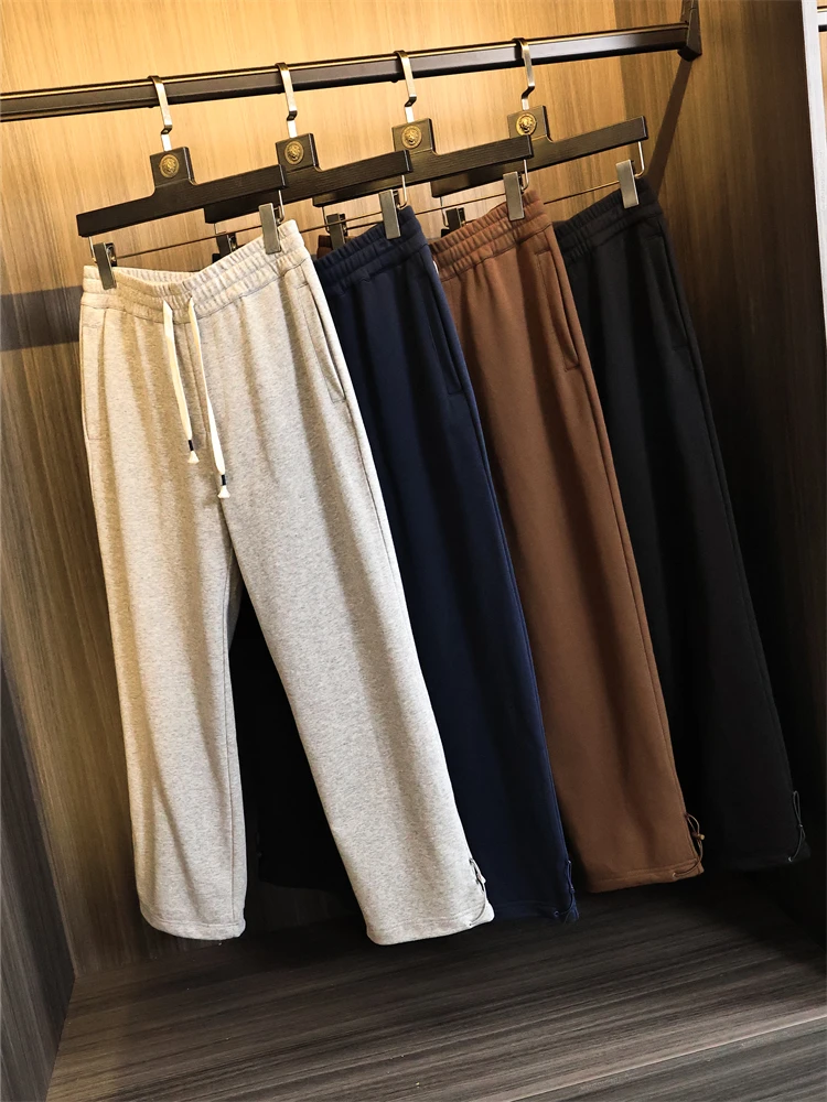 Faionable Casual Cotton Sweatpants for Men Spring Season Loose Fit Straight Leg Elastic Waist Youthful Vitali Sle ...
Faionable Casual Cotton Sweatpants for Men Spring Season Loose Fit Straight Leg Elastic Waist Youthful Vitali Sle ...