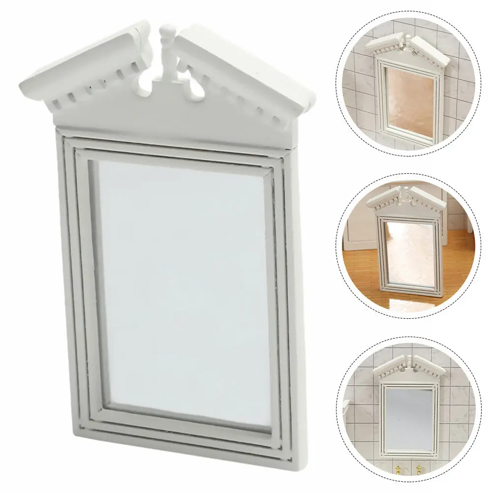 1Pcs Small House Mini Bathroom Mirror Retro Hanging Decorative Accessory Lightweight Miniature Scene Furniture
1Pcs Small House Mini Bathroom Mirror Retro Hanging Decorative Accessory Lightweight Miniature Scene Furniture