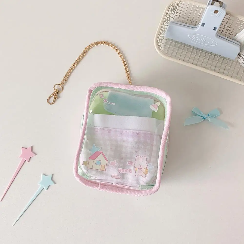 Mini Jewelry Organizer Storage Box Transparent Keychain Bag Storage Square Pain Bags Girls Handbags Casual Small Bags Dust-Proof
Mini Jewelry Organizer Storage Box Transparent Keychain Bag Storage Square Pain Bags Girls Handbags Casual Small Bags Dust-Proof