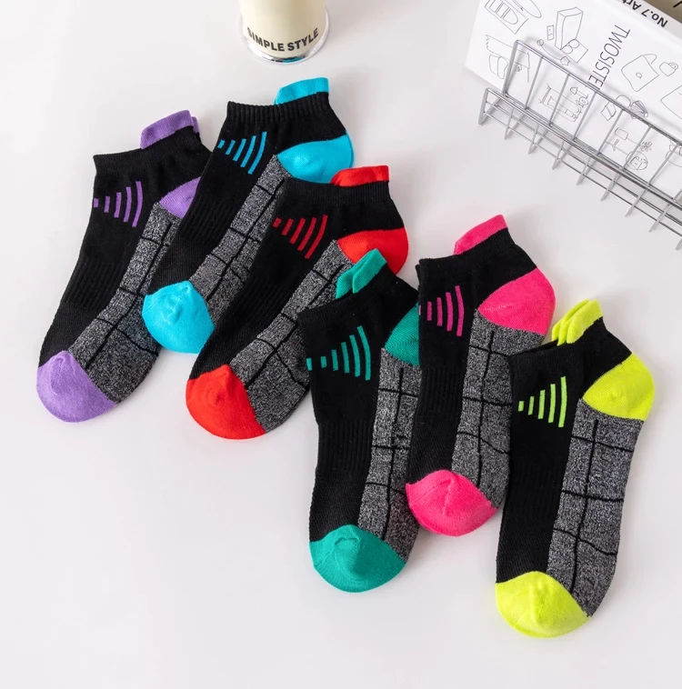 6 Pairs Organic Cotton Black Ladies Socks Ankle Breathable Jog Sport Socks Leisure Athletic Summer Thin Men Low Socks Present
6 Pairs Organic Cotton Black Ladies Socks Ankle Breathable Jog Sport Socks Leisure Athletic Summer Thin Men Low Socks Present