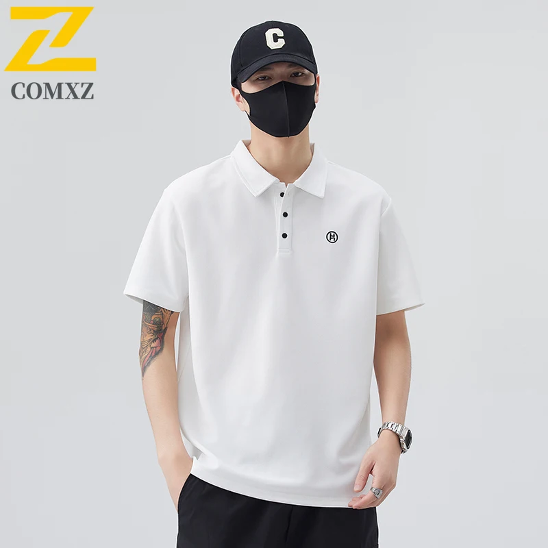 Trendy Men T-shirt with Personalized Small Embroidery 7A Grade Antibacterial Comfortable Breathable POLO Shirt Casual Travel Top
Trendy Men T-shirt with Personalized Small Embroidery 7A Grade Antibacterial Comfortable Breathable POLO Shirt Casual Travel Top