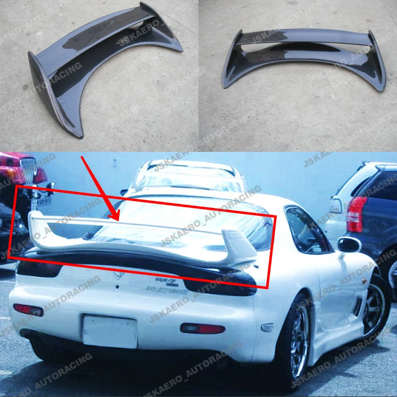 For Mazda RX7 FD3S Rear Trunk Spoiler Wing Diffuser Lip Carbon Fiber spoilers car BodyKits
For Mazda RX7 FD3S Rear Trunk Spoiler Wing Diffuser Lip Carbon Fiber spoilers car BodyKits