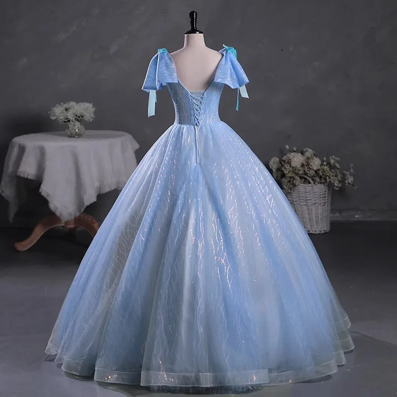 2026 Spring/Summer Women's New V-neck Banquet Evening Dress Fashionable Slimming Sexy Glitter Annual Meeting Hosted Puff Skirt
2026 Spring/Summer Women's New V-neck Banquet Evening Dress Fashionable Slimming Sexy Glitter Annual Meeting Hosted Puff Skirt