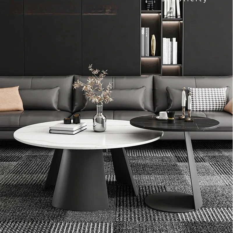 Rock slab coffee table modern living room creative light luxury edge combination
Rock slab coffee table modern living room creative light luxury edge combination