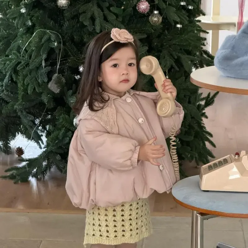 2025 Winter New Baby Girl Long Sleeve Warm Coat Plus Velvet Thick Girls Cute Lapel Cotton Padded Jacket Infant Toddler Clothes
2025 Winter New Baby Girl Long Sleeve Warm Coat Plus Velvet Thick Girls Cute Lapel Cotton Padded Jacket Infant Toddler Clothes