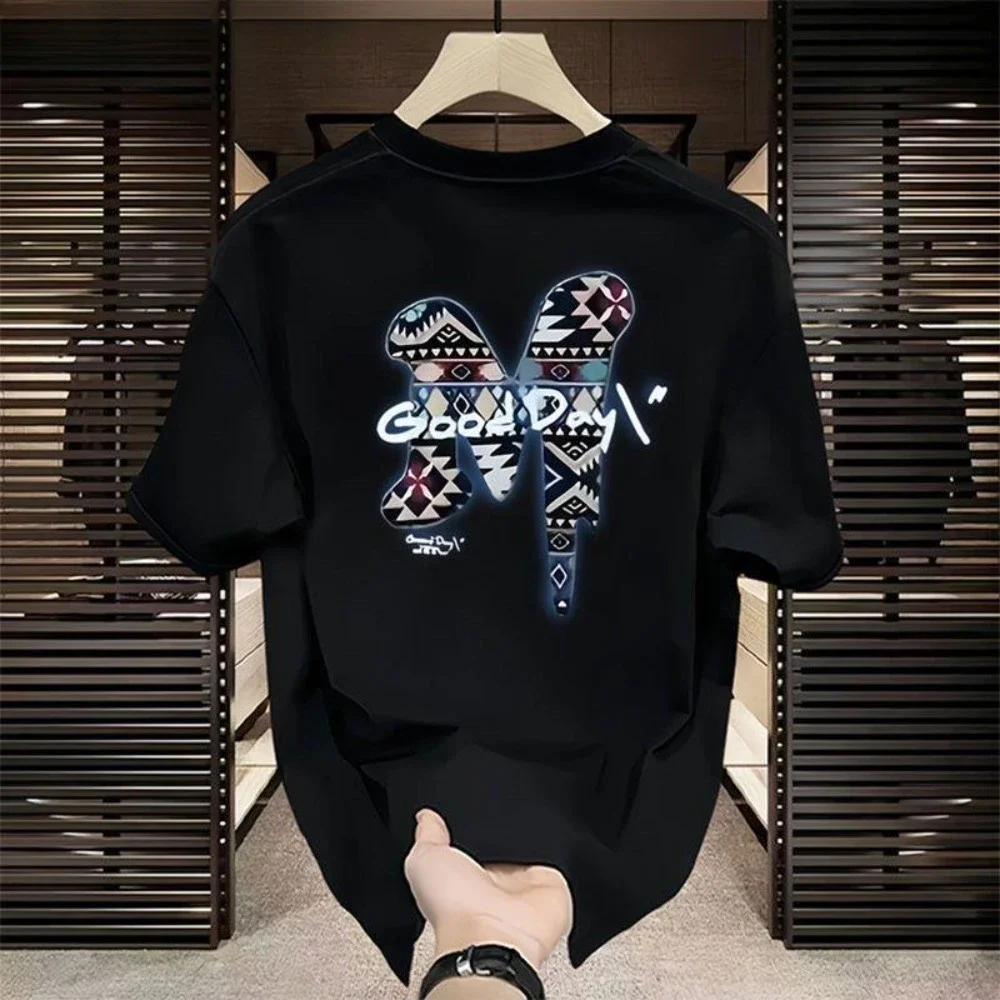 2026, весенне-летняя хлопковая модная брендовая универсальная футболка с короткими рукавами и принтом, модный женский новый топ с круглым вырезом
2026, весенне-летняя хлопковая модная брендовая универсальная футболка с короткими рукавами и принтом, модный женский новый топ с круглым вырезом