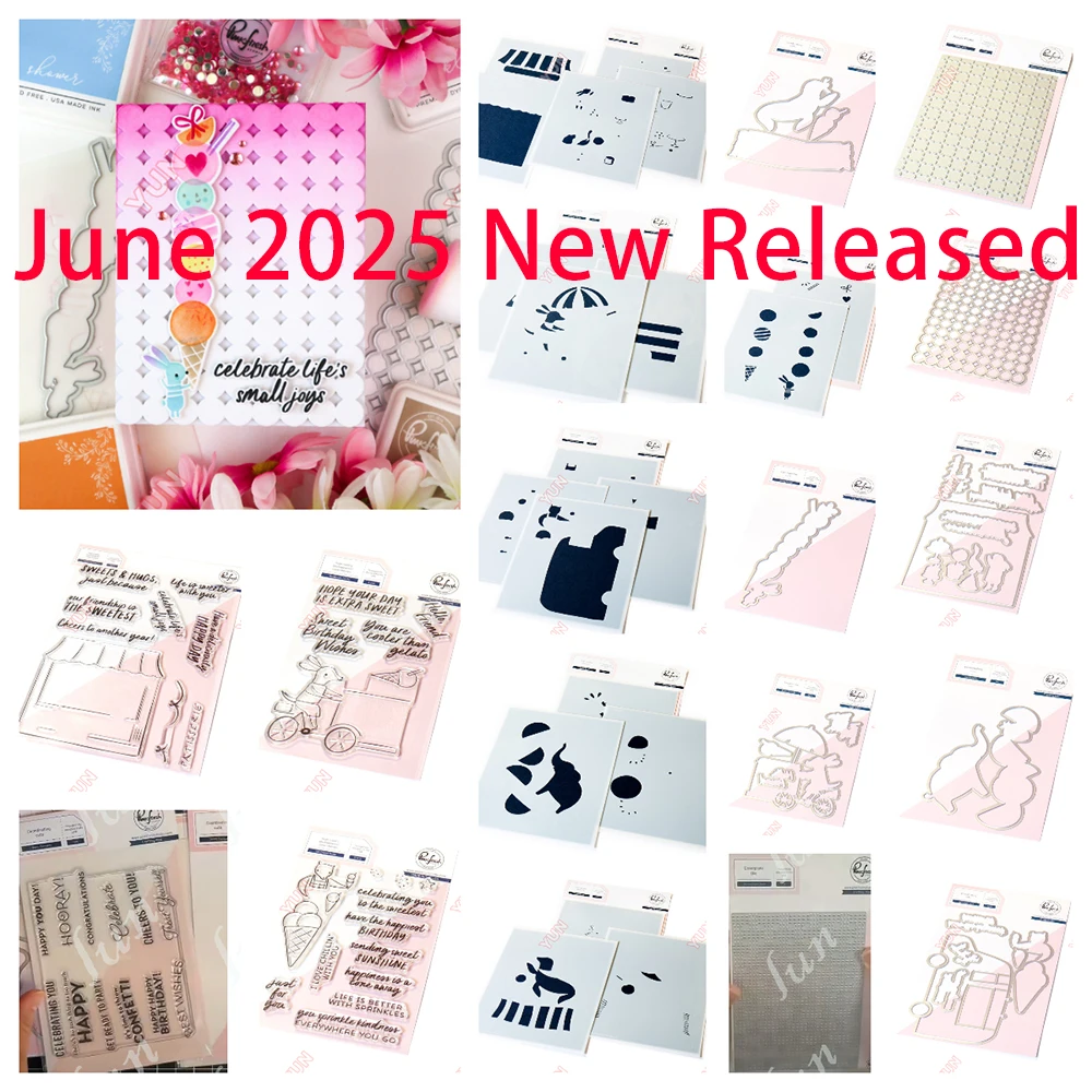 Gelato on the Go Sentiment Stamps and Dies Stencils Cut Gift Cards DIY Scrapbooking Diary Petal Grid Press Plate Die 2025 New
Gelato on the Go Sentiment Stamps and Dies Stencils Cut Gift Cards DIY Scrapbooking Diary Petal Grid Press Plate Die 2025 New