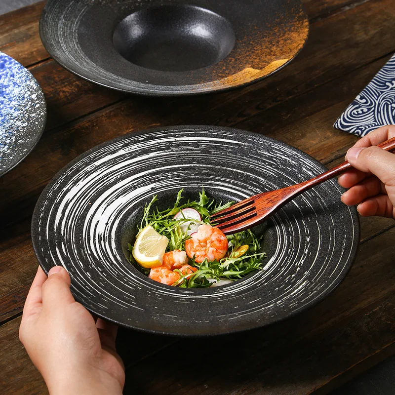 Vintage Ceramic Sushi Plate BundleBulk Italian Hat Plate for Restaurants, Commercial Pasta Salad Dish Set,
Vintage Ceramic Sushi Plate BundleBulk Italian Hat Plate for Restaurants, Commercial Pasta Salad Dish Set,