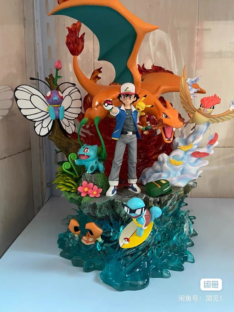 New Large Size Pokemon Ash Ketchum Greninja Figure Ash Ketchum Squirtle Bulbasaur Charizard Action Figurine Anime Model Doll Toy
New Large Size Pokemon Ash Ketchum Greninja Figure Ash Ketchum Squirtle Bulbasaur Charizard Action Figurine Anime Model Doll Toy