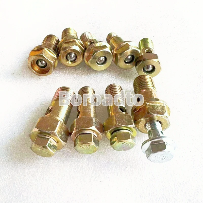 10pcs Diesel Unit Pump Oil Return Valve Screw EUP M14 M12 Hollow Screw with Filter Equal Pressure Relief Valve with Steel Ball
10pcs Diesel Unit Pump Oil Return Valve Screw EUP M14 M12 Hollow Screw with Filter Equal Pressure Relief Valve with Steel Ball