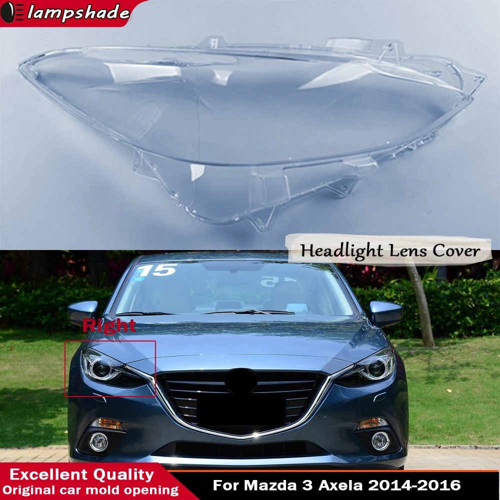 Car Front Lens Light Head Lamp Lampcover Headlight Shell Transparent Lampshade Headlight Cover For Mazda 3 Axela 2014 2015 2016
Car Front Lens Light Head Lamp Lampcover Headlight Shell Transparent Lampshade Headlight Cover For Mazda 3 Axela 2014 2015 2016