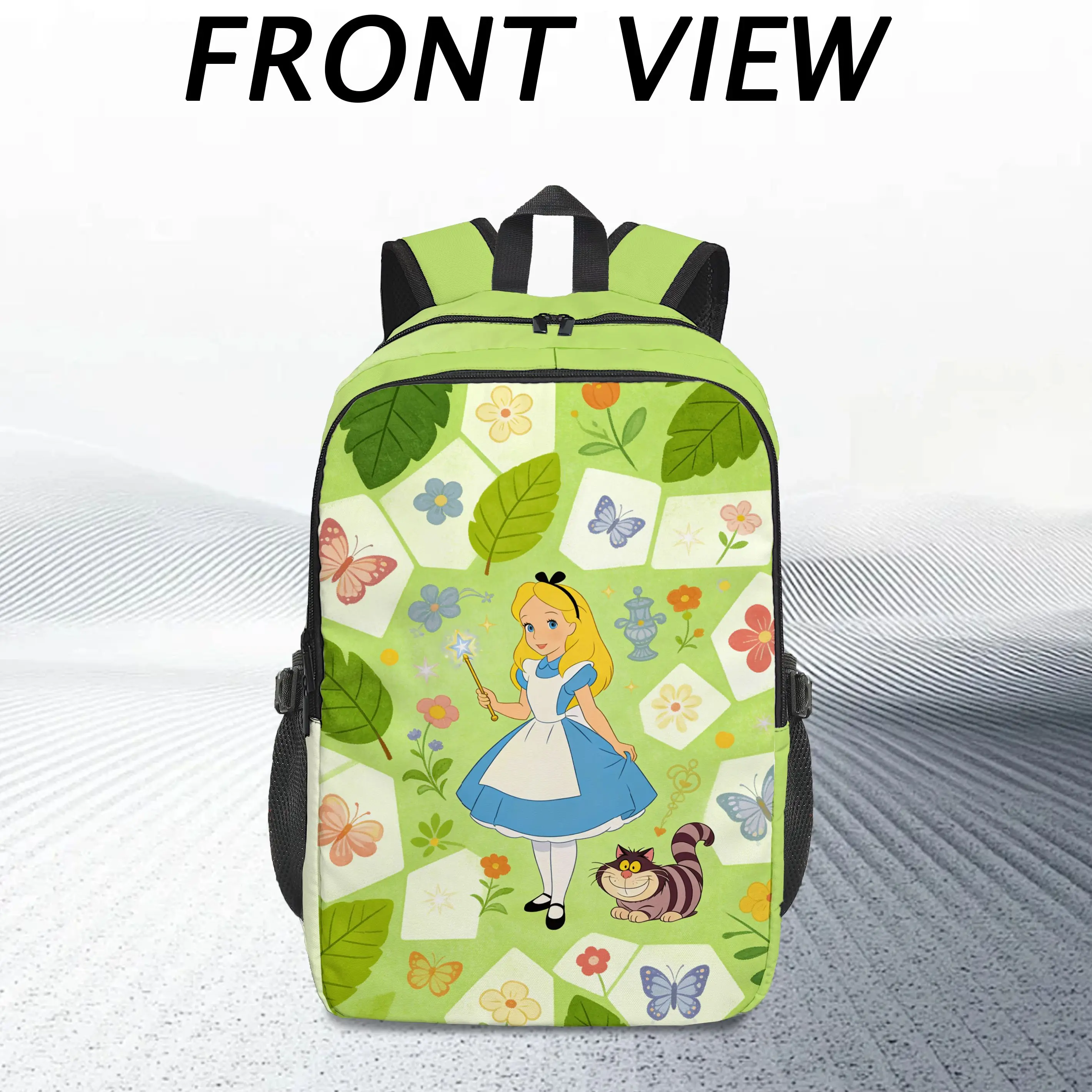 1 шт. рюкзак для ноутбука Disney Alice, модный и простой, приятный в подарок, унисекс, стиль для пары, большая вместимость, высокое качество
1 шт. рюкзак для ноутбука Disney Alice, модный и простой, приятный в подарок, унисекс, стиль для пары, большая вместимость, высокое качество