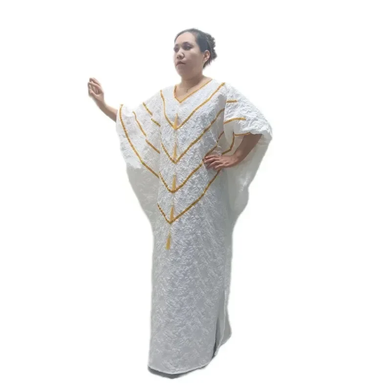 2025 Africa Clothing African Wedding Party Dresses for Women Spring Summer African Half Sleeve V-neck Plus Size Long Dress Gowns
2025 Africa Clothing African Wedding Party Dresses for Women Spring Summer African Half Sleeve V-neck Plus Size Long Dress Gowns