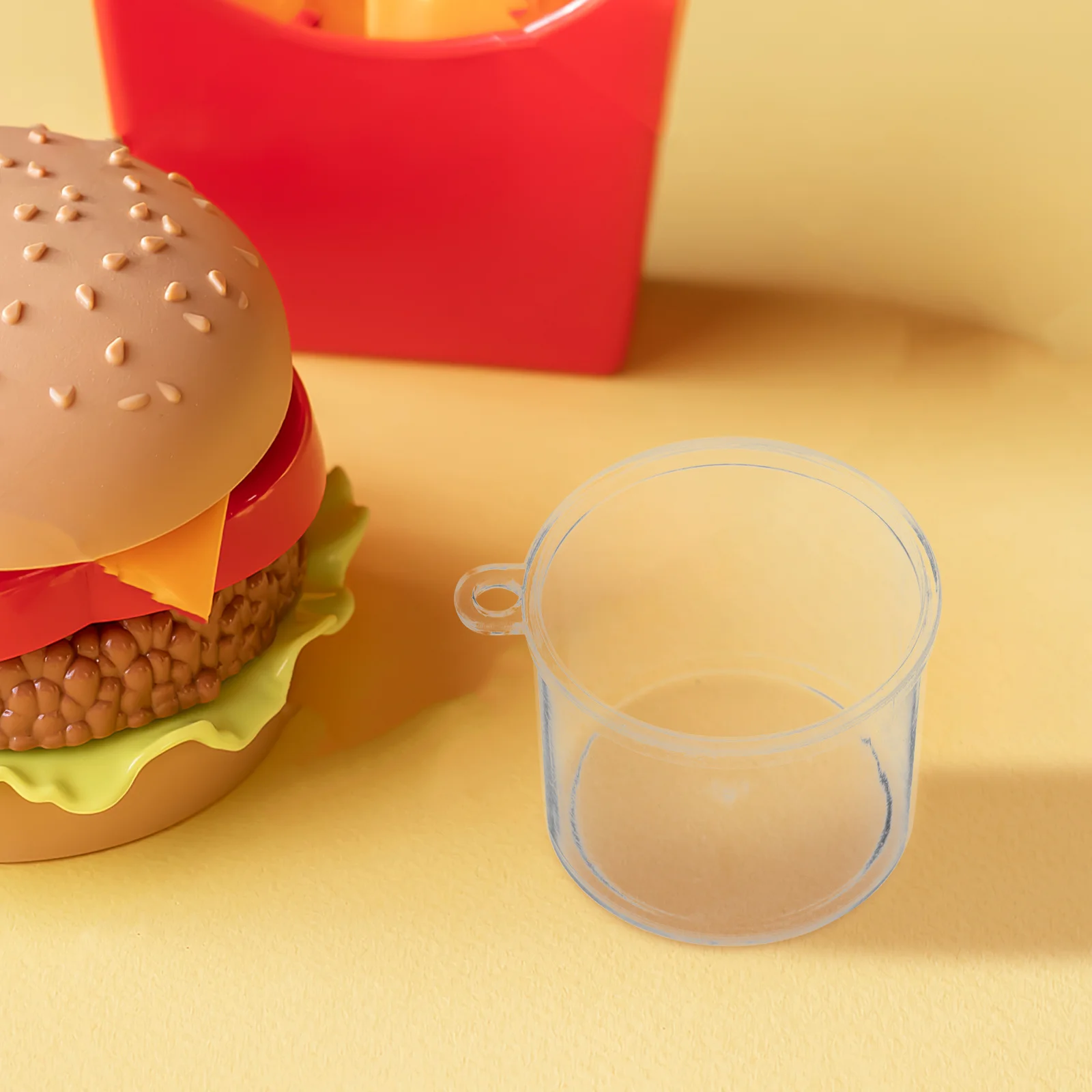 20Pcs Mini Mousse Cups DIY Clear Plastic Tiny Dessert Cups for Dollhouse Kitchen Decor Creative Miniature Clear Drinkware
20Pcs Mini Mousse Cups DIY Clear Plastic Tiny Dessert Cups for Dollhouse Kitchen Decor Creative Miniature Clear Drinkware