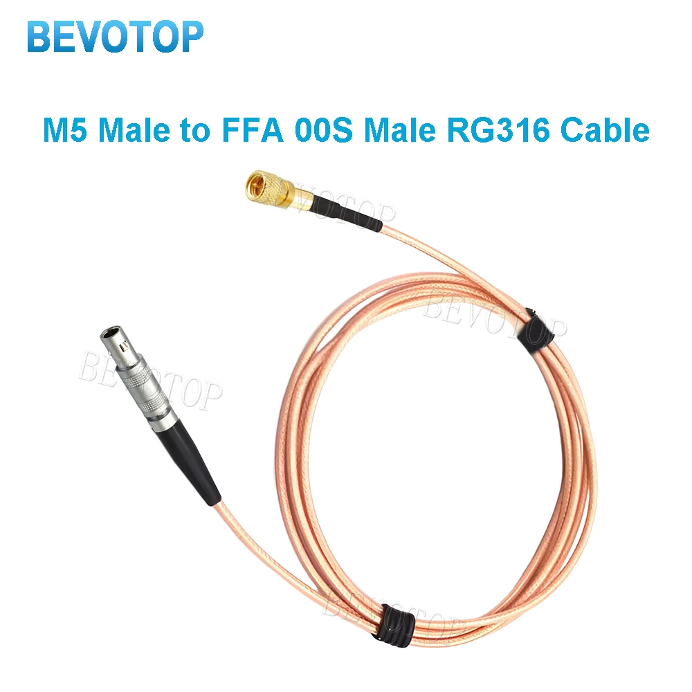 RF Coaxial M5 L5 Male to FFA 00S Male Plug Compatible Connector RG316 Cable Assembly Pigtail for Ultrasonic Flaw Detector
RF Coaxial M5 L5 Male to FFA 00S Male Plug Compatible Connector RG316 Cable Assembly Pigtail for Ultrasonic Flaw Detector
