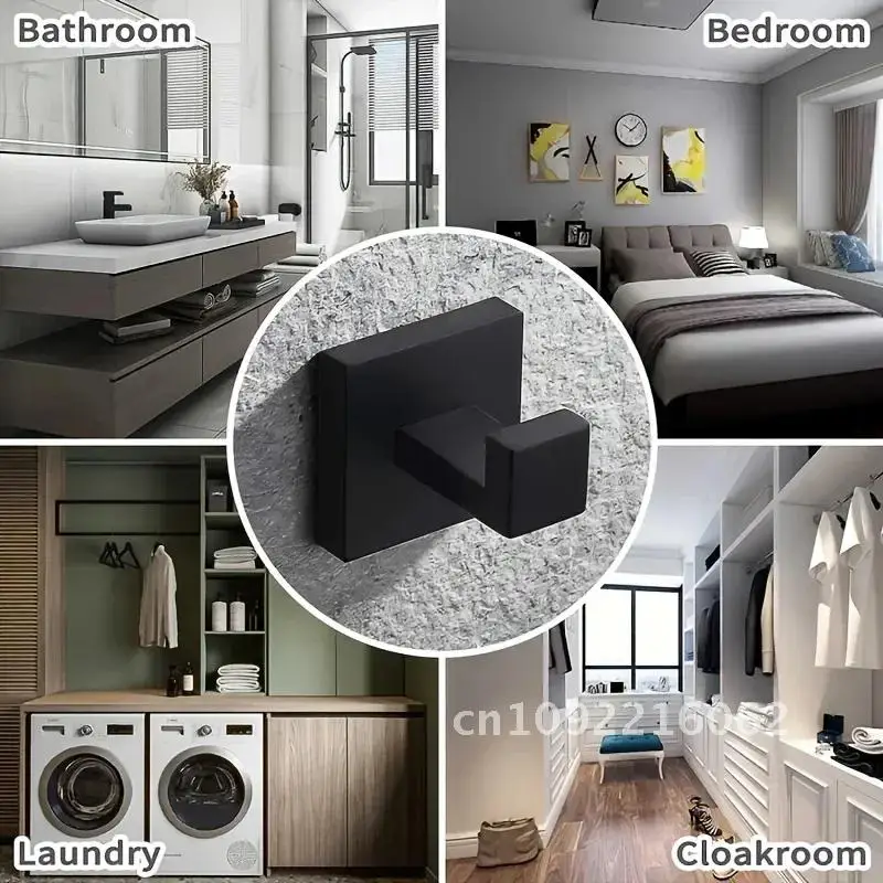 2pcs Bathroom Towel Hooks Stainless Simple Angle Steel Shower Coat Wall Bathrobe Square Hangers Mount Holders Hooks Towel Robe
2pcs Bathroom Towel Hooks Stainless Simple Angle Steel Shower Coat Wall Bathrobe Square Hangers Mount Holders Hooks Towel Robe