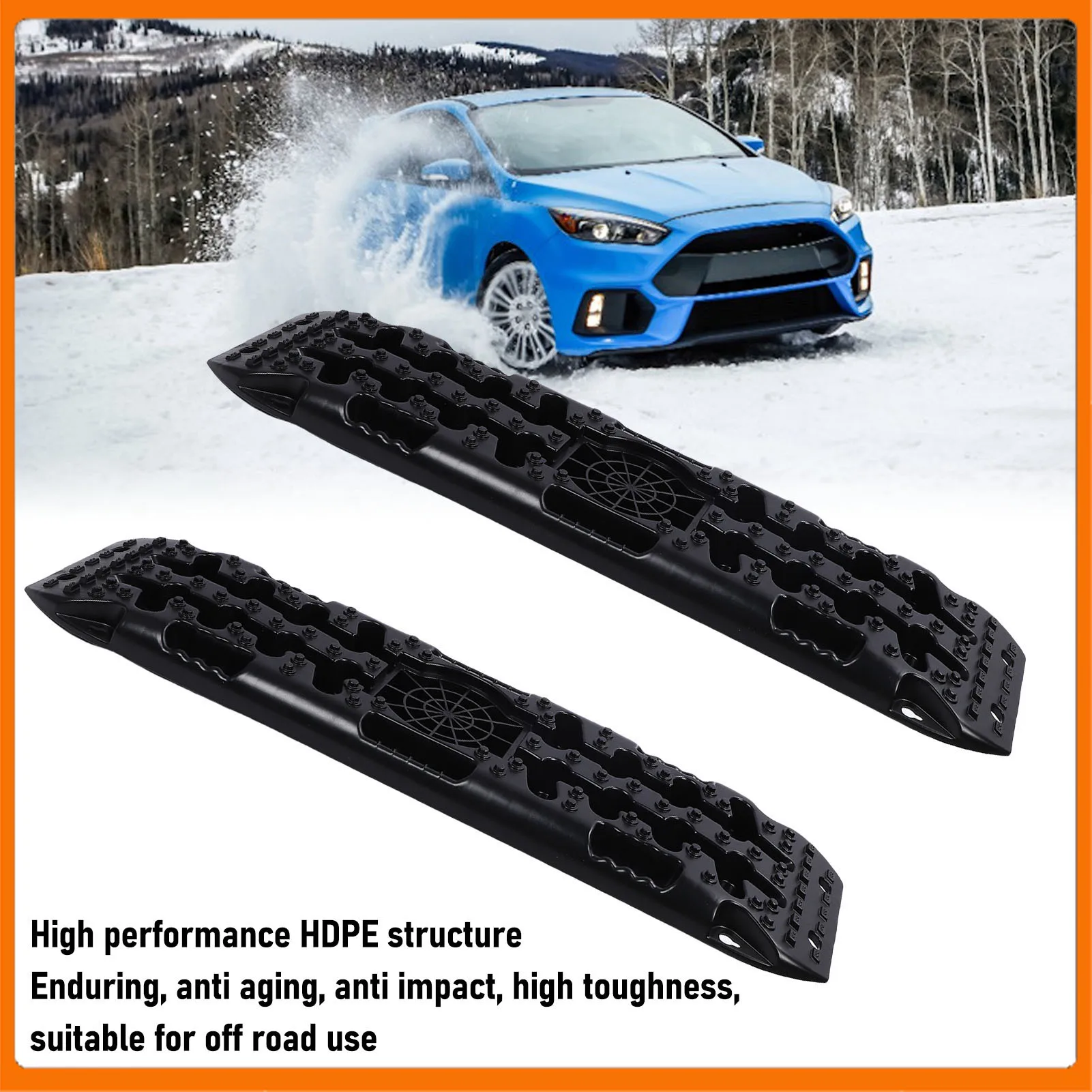 Car Tire Traction Pad Off Road Traction Boards Automotive Grade Stable Support High Toughness for Mud Sand Snow Road Situation
Car Tire Traction Pad Off Road Traction Boards Automotive Grade Stable Support High Toughness for Mud Sand Snow Road Situation