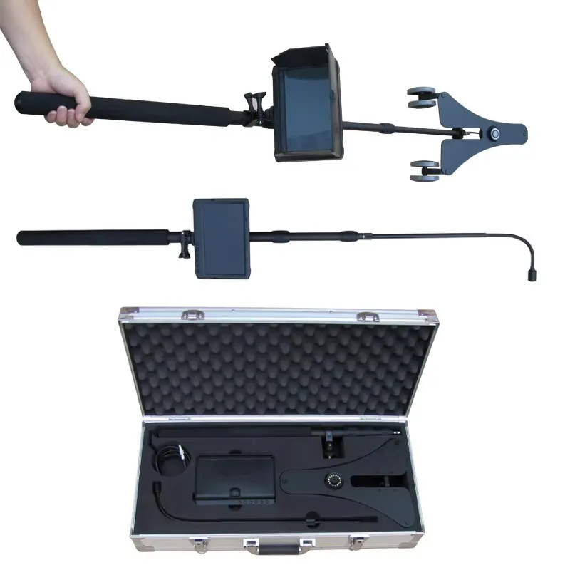 Telescopic Pole Under Vehicle Inspection System 5.0MP 1080P HD, Portable Security Mirrorwith Aluminium Alloy Cas
Telescopic Pole Under Vehicle Inspection System 5.0MP 1080P HD, Portable Security Mirrorwith Aluminium Alloy Cas
