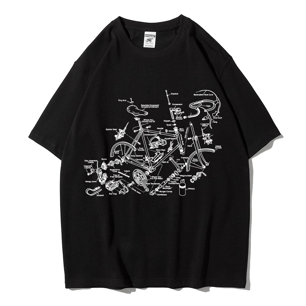 Mountain Bike Disassembly Diagram Cotton Womens T-Shirts Digital Printing Tees Oversize O-Neck Soft Tops Summer Casual Clothes
Mountain Bike Disassembly Diagram Cotton Womens T-Shirts Digital Printing Tees Oversize O-Neck Soft Tops Summer Casual Clothes