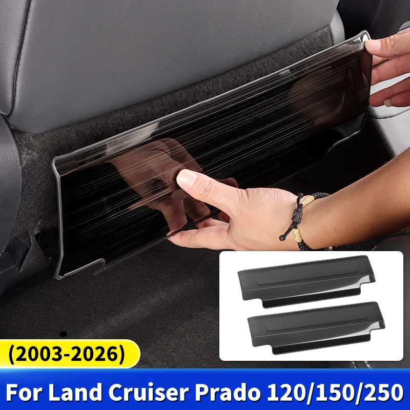 For Toyota Land Cruiser LC250 LC150 LC120 Prado 120 150 250 2025 2024 Seat Protection Kick Plate Interior upgrade Accessories 
For Toyota Land Cruiser LC250 LC150 LC120 Prado 120 150 250 2025 2024 Seat Protection Kick Plate Interior upgrade Accessories
