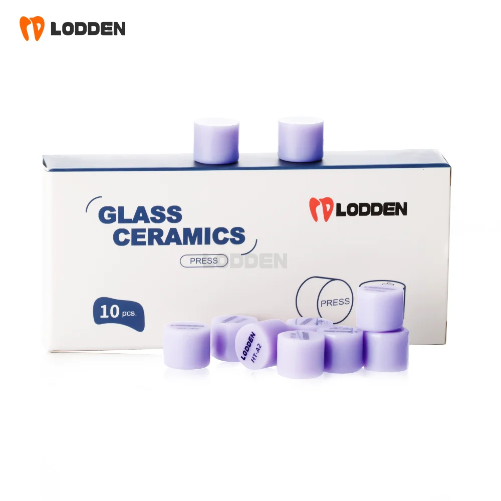 LODDEN 10/20pcs Ceramic Purple Ingots Dental HT/LT/MO for Ultra-thin Veneers Dentist Lab Lithium Disilicate Press Materials
LODDEN 10/20pcs Ceramic Purple Ingots Dental HT/LT/MO for Ultra-thin Veneers Dentist Lab Lithium Disilicate Press Materials