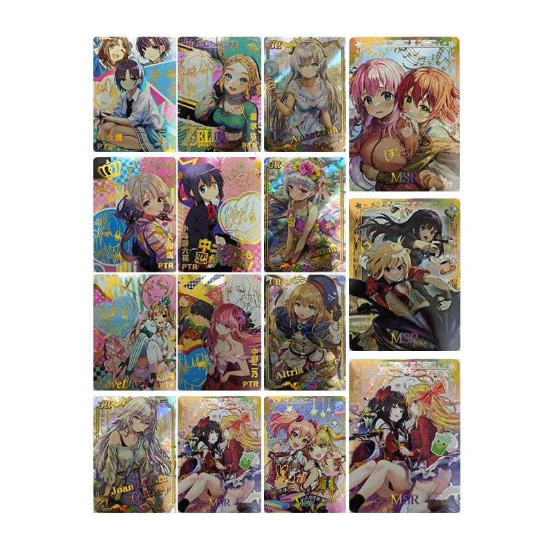 Japanese Anime 2M14 Ptr Ur Msr Goddess Story Nami Zelda Kotori Minami Collectible Cards Christmas Birthday Gift Children's Toys
Japanese Anime 2M14 Ptr Ur Msr Goddess Story Nami Zelda Kotori Minami Collectible Cards Christmas Birthday Gift Children's Toys
