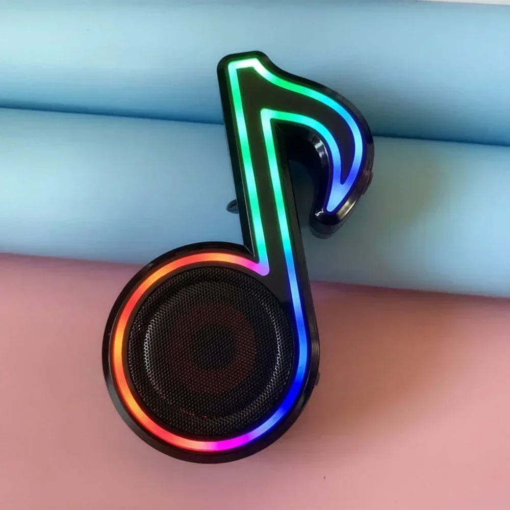 Wireless Speaker Portable HiFi Stereo Subwoofer Atmosphere Light Speaker Sound Box RGB Home Creative Notes Bluetooth
Wireless Speaker Portable HiFi Stereo Subwoofer Atmosphere Light Speaker Sound Box RGB Home Creative Notes Bluetooth