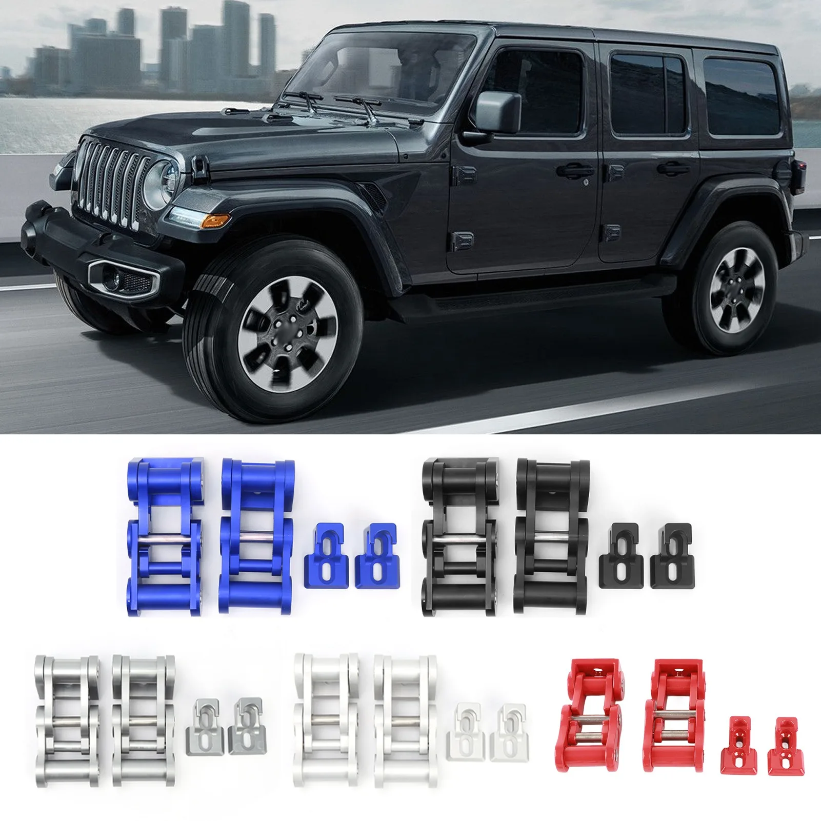 Bonnet Fixing Parts Hood Latches CNC Aluminum Alloy Bonnet Lock Fit for JK JKU 2007‑2018 Replacement Hood Latches
Bonnet Fixing Parts Hood Latches CNC Aluminum Alloy Bonnet Lock Fit for JK JKU 2007‑2018 Replacement Hood Latches