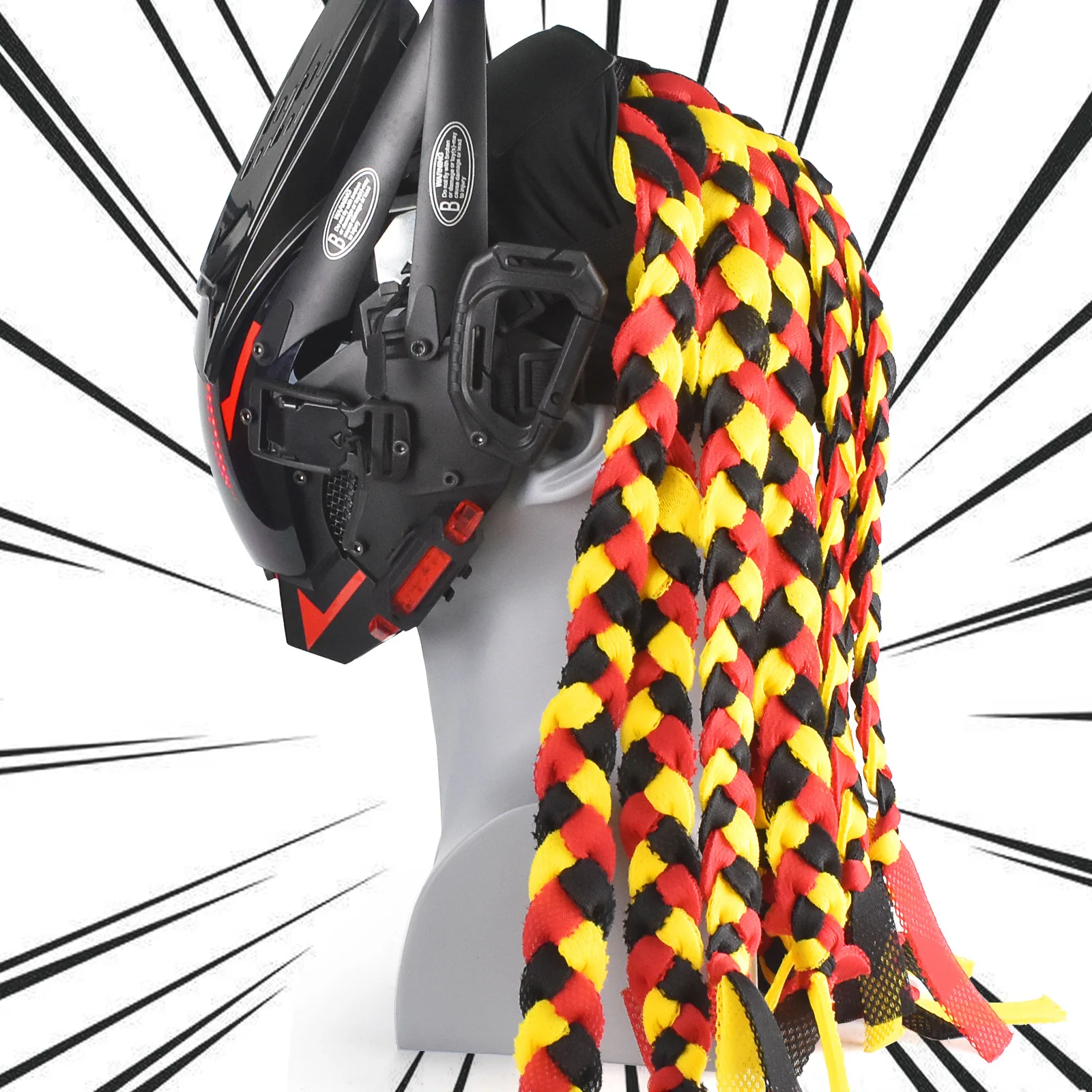 Киберпанк дреды защита лба тактический головной убор уличный парик снаряжения SQB косплей забавная шляпа модный платок
Киберпанк дреды защита лба тактический головной убор уличный парик снаряжения SQB косплей забавная шляпа модный платок