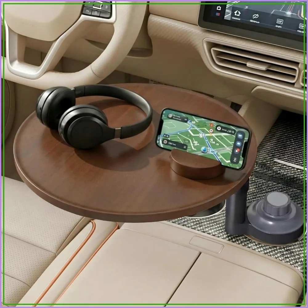 Height-Adjustable 360° Rotating Car Desk for Laptop, Cup Holder Table, Steering Wheel Tray, Compatible with Most Vehicles
Height-Adjustable 360° Rotating Car Desk for Laptop, Cup Holder Table, Steering Wheel Tray, Compatible with Most Vehicles