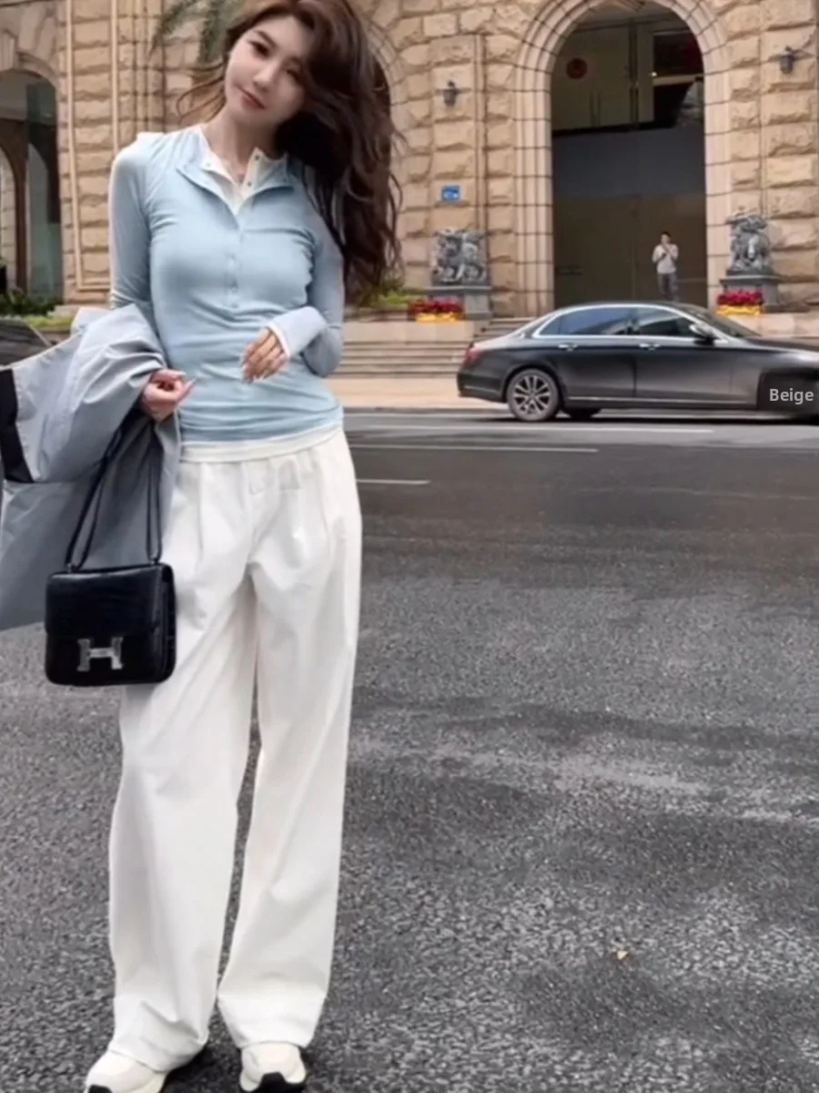 Cloudlike Cotton Straight Leg Pants Elastic Waist Simple Soft Lazy Style Pure Cotton Slimming Spring Season Versatile Casual ...
Cloudlike Cotton Straight Leg Pants Elastic Waist Simple Soft Lazy Style Pure Cotton Slimming Spring Season Versatile Casual ...