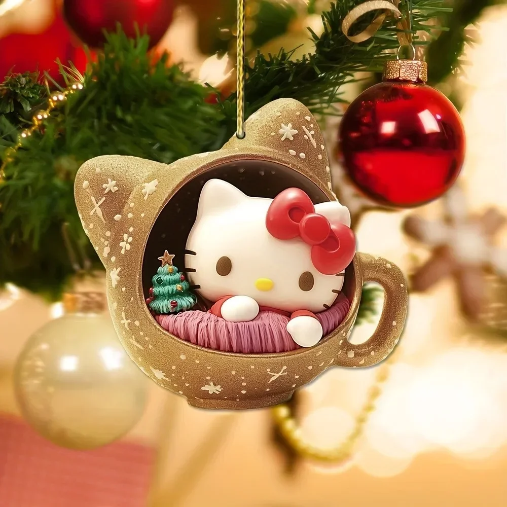 Sanrio HelIo Kitty Acrylic Flat Cat Car Decoration Pendant Cartoon Peripheral Christmas Tree Cute Backpack Pendant in Stock
Sanrio HelIo Kitty Acrylic Flat Cat Car Decoration Pendant Cartoon Peripheral Christmas Tree Cute Backpack Pendant in Stock