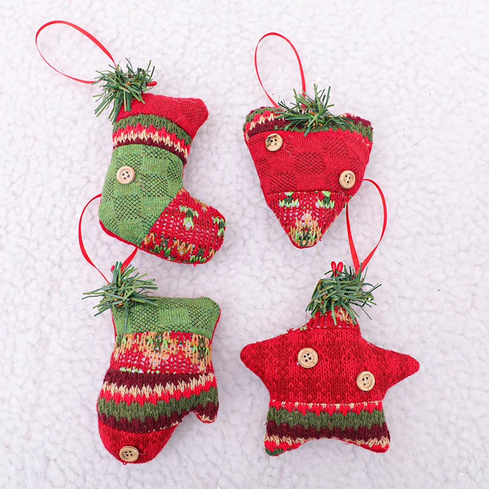 6Pcs Xmas Tree Hanging Ornaments Cloth Decorative Pendants Christmas Tree Ornament Xmas Hanging Decor Holiday Party Decoration
6Pcs Xmas Tree Hanging Ornaments Cloth Decorative Pendants Christmas Tree Ornament Xmas Hanging Decor Holiday Party Decoration