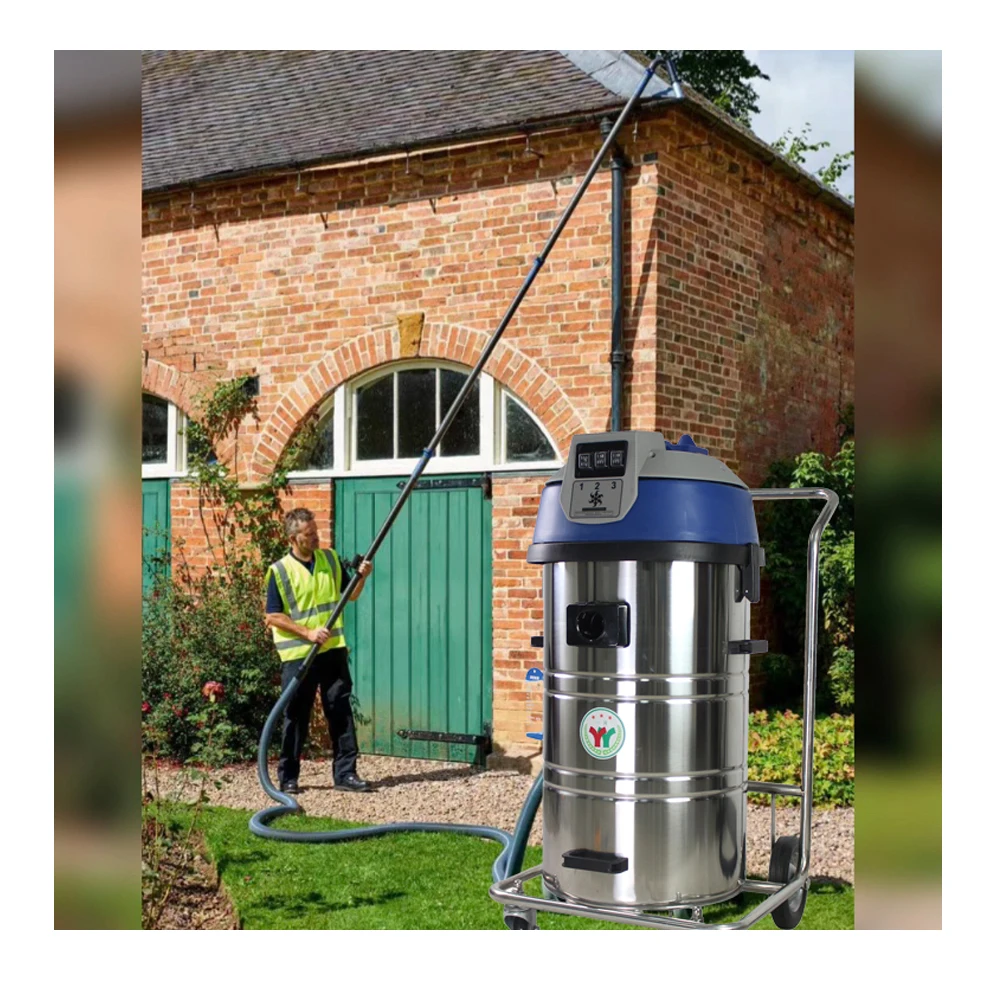 80L Wet Dry Vacuum for Cleanrooms - Silent 3-Motor System, Anti-Static Hose, ESD Safe for Electronics Factories
80L Wet Dry Vacuum for Cleanrooms - Silent 3-Motor System, Anti-Static Hose, ESD Safe for Electronics Factories
