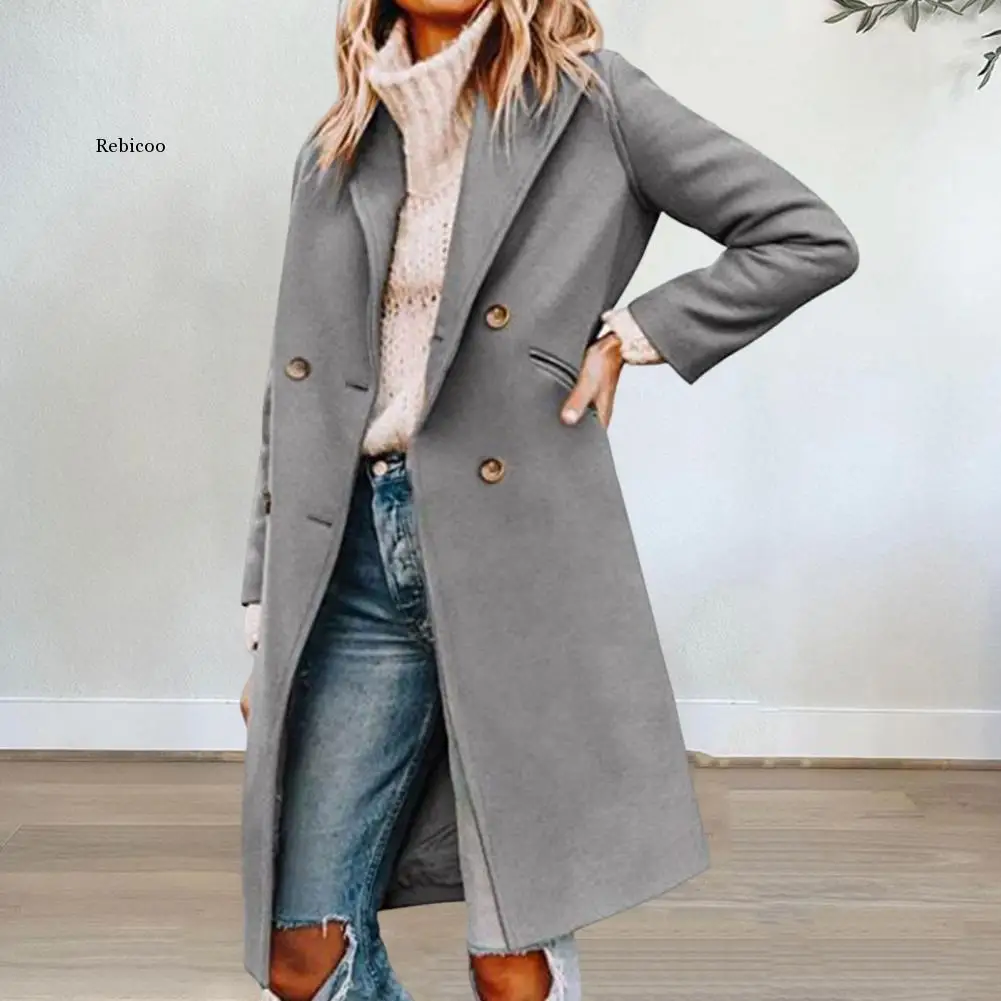 Stylish Cardigan Autumn Coat Long Sleeves Winter Overcoat Wear-resistant Women Winter Overcoat for Shopping
Stylish Cardigan Autumn Coat Long Sleeves Winter Overcoat Wear-resistant Women Winter Overcoat for Shopping