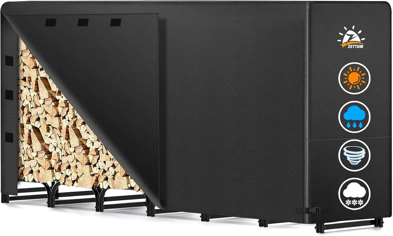8Ft Firewood Log Ra - Outdoor Wood Stand Holder, Heavy Duty Metal Fire Wood Pile Organizer With Cover For Fireplace Storage (96
8Ft Firewood Log Ra - Outdoor Wood Stand Holder, Heavy Duty Metal Fire Wood Pile Organizer With Cover For Fireplace Storage (96