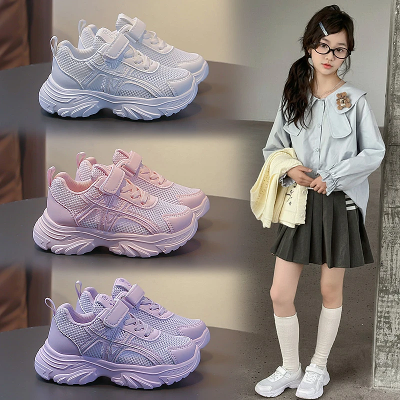Girls' Shoes 3-18 Years Mesh Breathable Boys' Girls' Slip-On Shoes Pink Versatile Non-Slip Toddler Boy Shoes Kids' Baby Sneakers
Girls' Shoes 3-18 Years Mesh Breathable Boys' Girls' Slip-On Shoes Pink Versatile Non-Slip Toddler Boy Shoes Kids' Baby Sneakers
