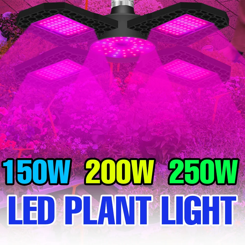 250W LED Plant Grow Light E27 Full Spectrum Indoor Hydroponics Fill Lamp Greenhouse Vegs Flowers Fruits Cultivation Lighting
250W LED Plant Grow Light E27 Full Spectrum Indoor Hydroponics Fill Lamp Greenhouse Vegs Flowers Fruits Cultivation Lighting