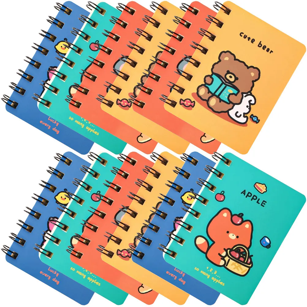 12Pcs Cartoon Animal Notepad Small Spiral Coil Notebooks Portable Memo Pads to Do List Daily Planner Spiral Coil Note Pads
12Pcs Cartoon Animal Notepad Small Spiral Coil Notebooks Portable Memo Pads to Do List Daily Planner Spiral Coil Note Pads