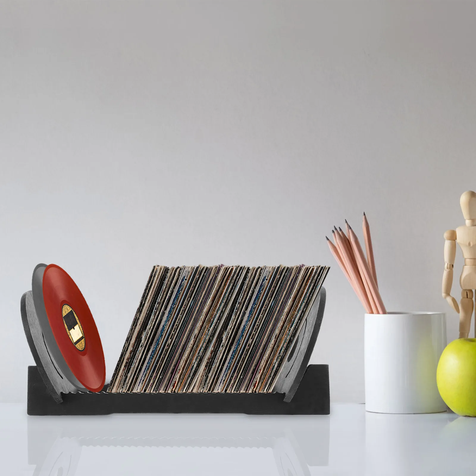 CD Storage Wooden Vinyl Record Display Holder Desk Organizer Original Color Compact Size Large Vinyl Record Display Rack 
CD Storage Wooden Vinyl Record Display Holder Desk Organizer Original Color Compact Size Large Vinyl Record Display Rack