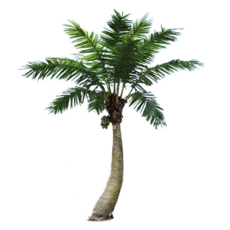 Simulated coconut tree, large, fiberglass fake tree
Simulated coconut tree, large, fiberglass fake tree