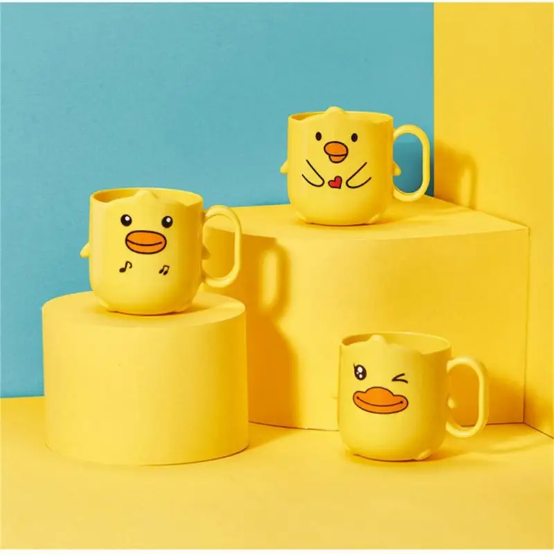 Children's Toothbrush Cups Cute Little Duck Plastic Mouthwash Cup Anti-fall Easy to Clean Thickened Durable Household Water Cups
Children's Toothbrush Cups Cute Little Duck Plastic Mouthwash Cup Anti-fall Easy to Clean Thickened Durable Household Water Cups